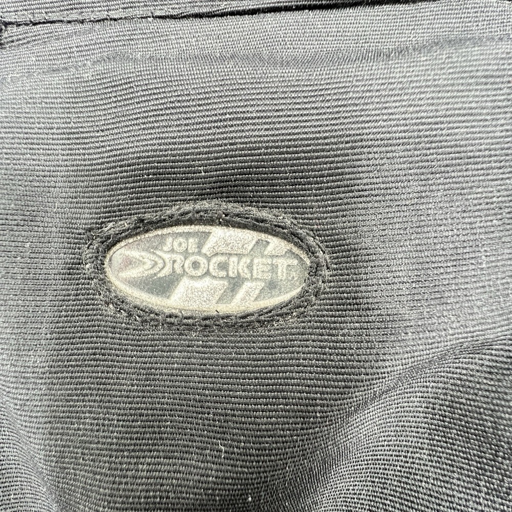 Women's Joe Rocket Motorcycle Jacket Lined Size Medium Black Gray - Picture 6 of 16